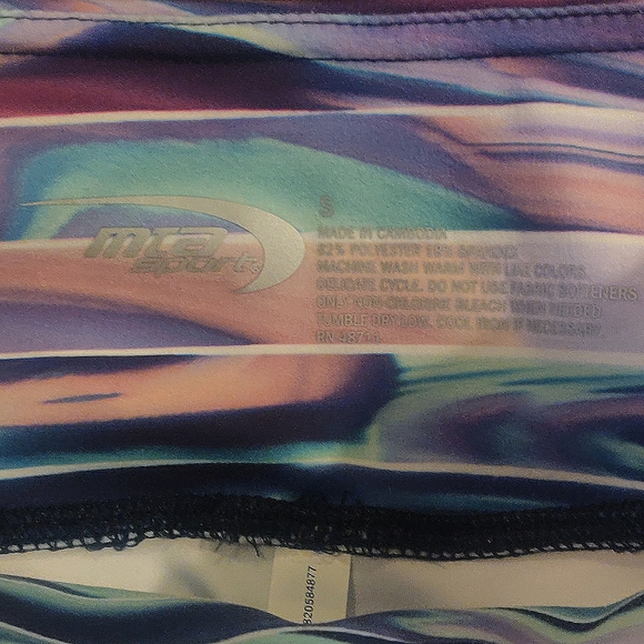 NWT Women's Workout Leggings Multi-colored S - Picture 6 of 6